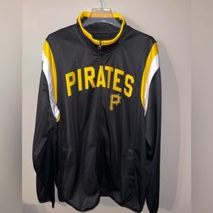 COPY - Pittsburgh Pirates / sports by Carl Banks / XXL zip up light weight jack…